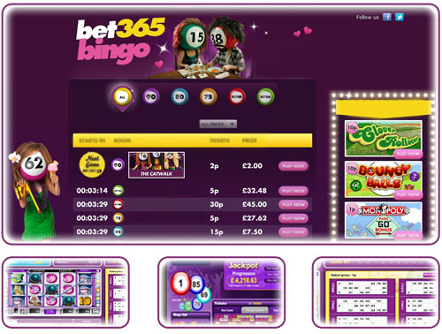 Faszinierende Bet365 Bingo Lobby