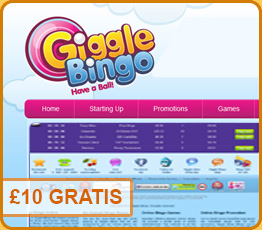 Giggle Bingo Bonus ohne Einzahlung